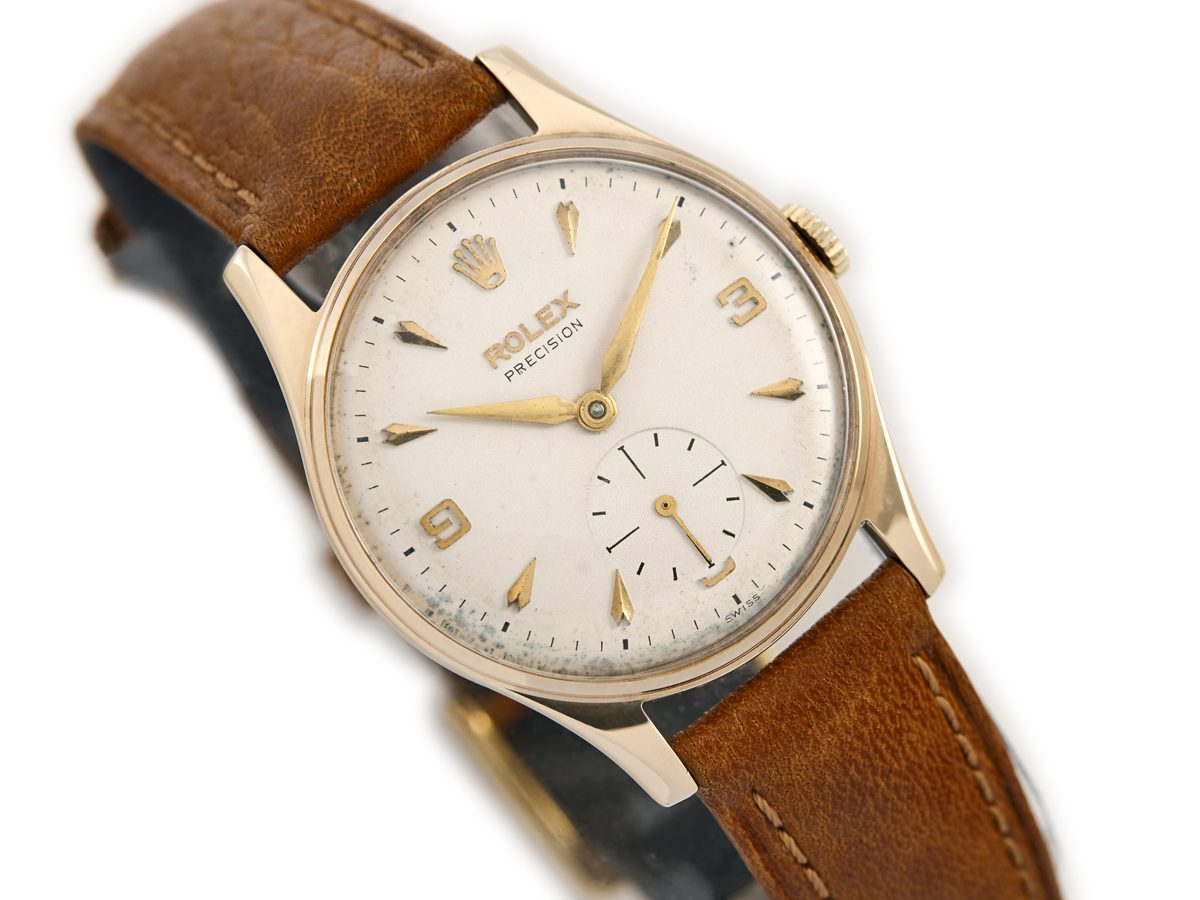 Rolex Precision Cal.1200 9ct 1957 | Vintage Gold Watches