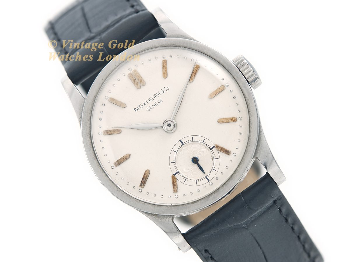 Patek Philippe Calatrava Ref.96 1945 Stainless Steel Vintage Gold Watches