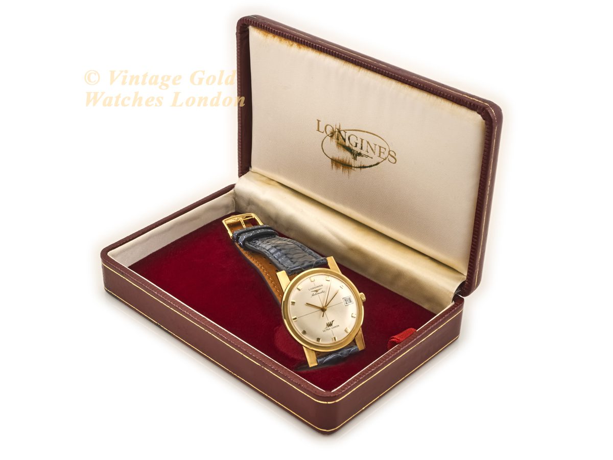 Longines 18ct online gold watch