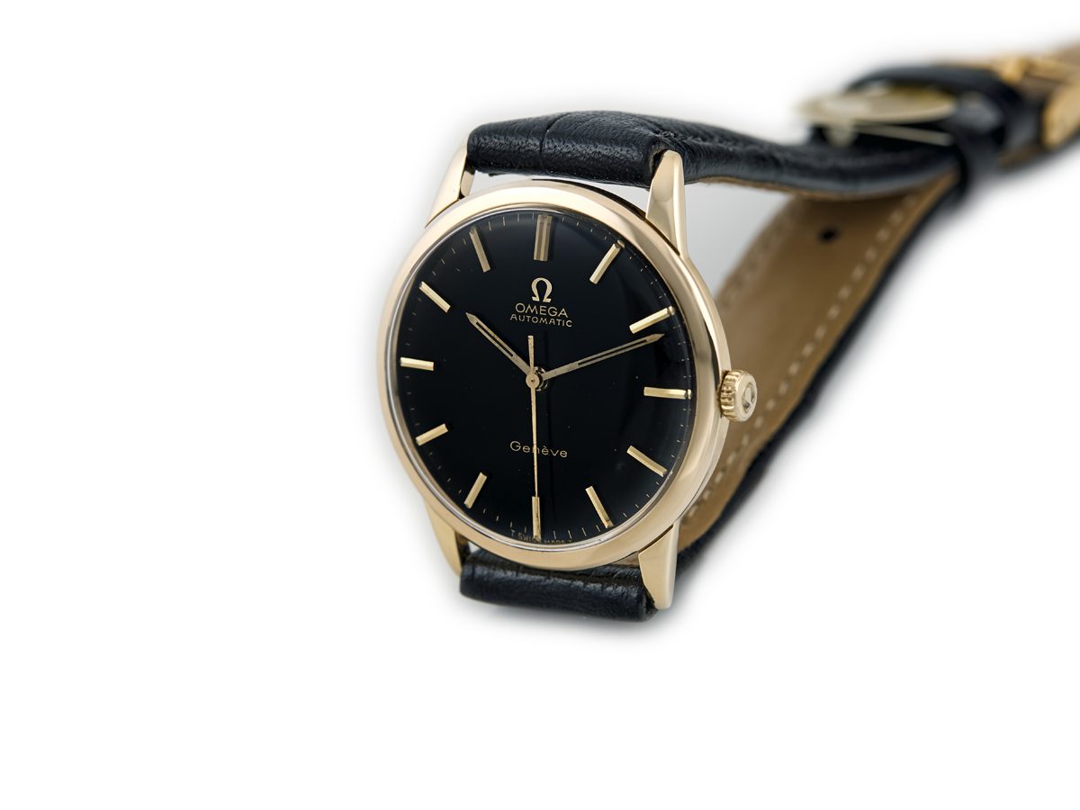 Omega Geneve Automatic Cal.552 9ct 1968 Vintage Gold Watches