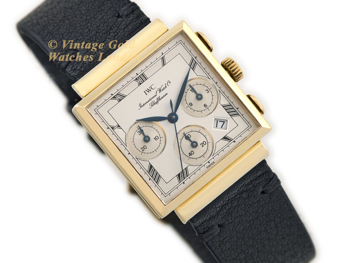 Vintage sales iwc chronograph