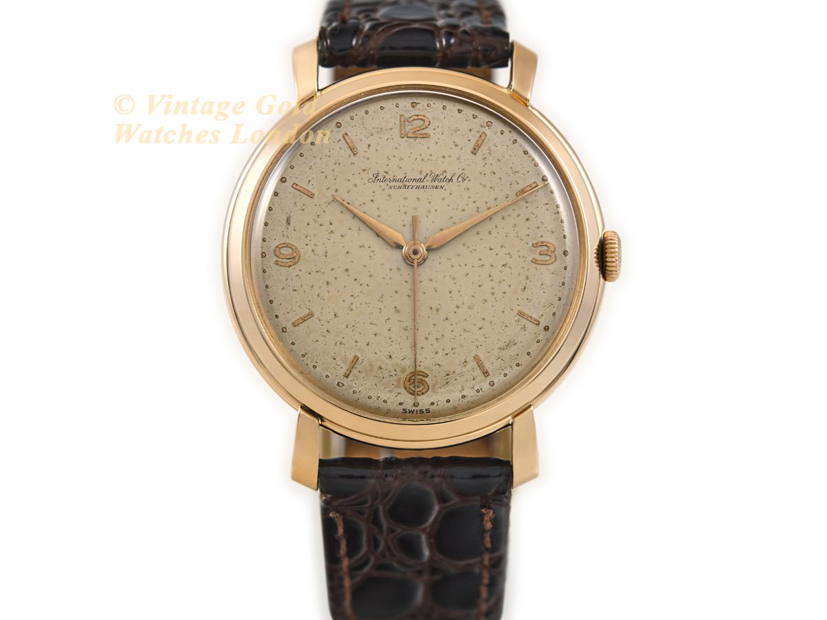 IWC Cal.89 18ct Pink Gold 1953 Vintage Gold Watches