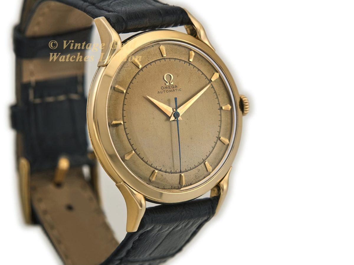 Omega Bumper Automatic Ref.2550 18ct 1950 Vintage Gold Watches