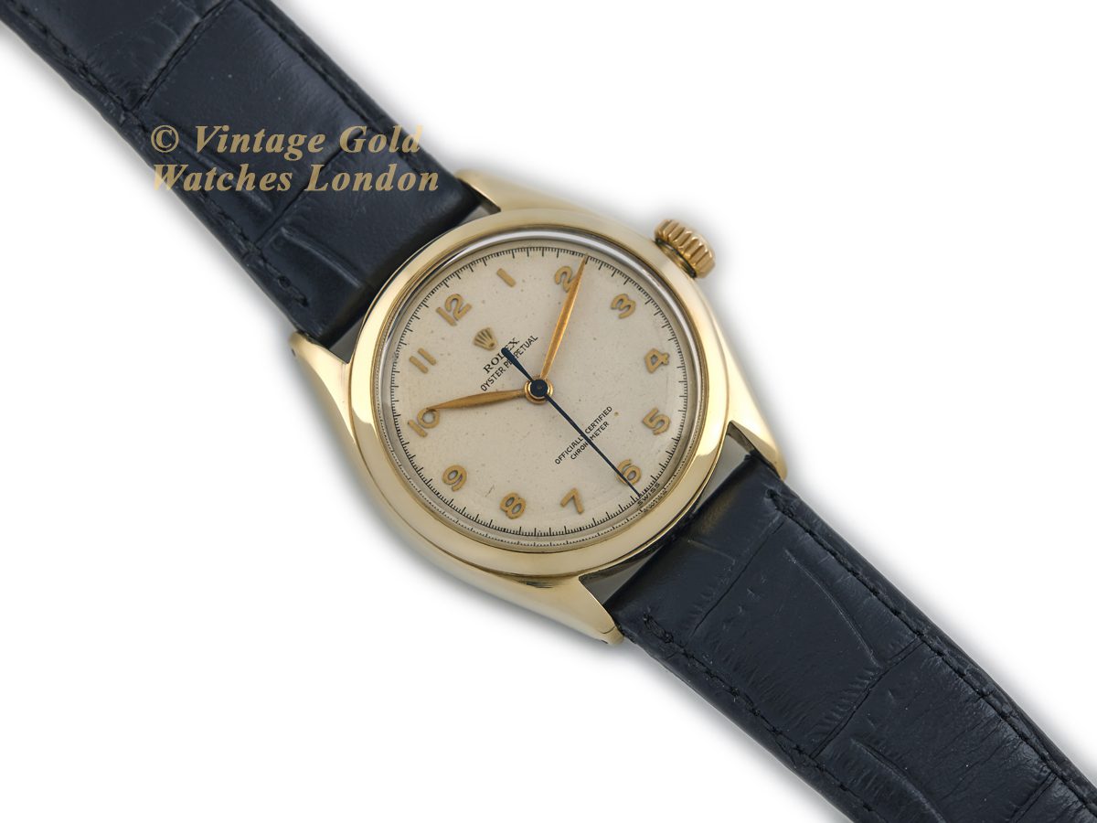 Rolex Oyster Perpetual Bubbleback Ref.6084 10ct 1953