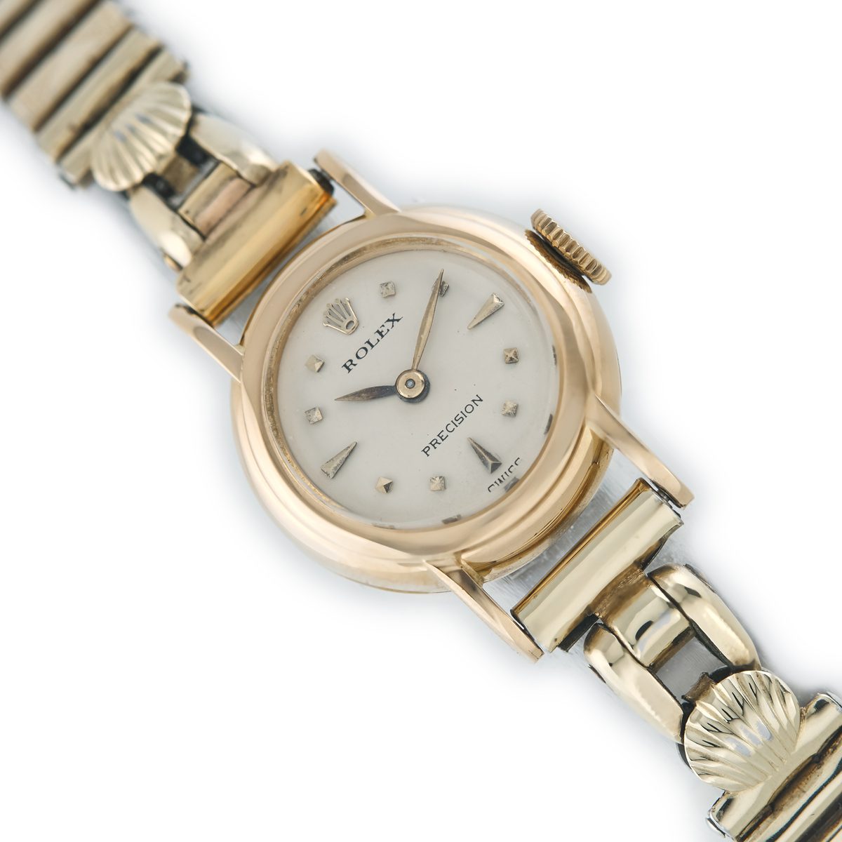 Ladies Rolex Precision Ref.8635 18ct c1963 Vintage Gold Watches