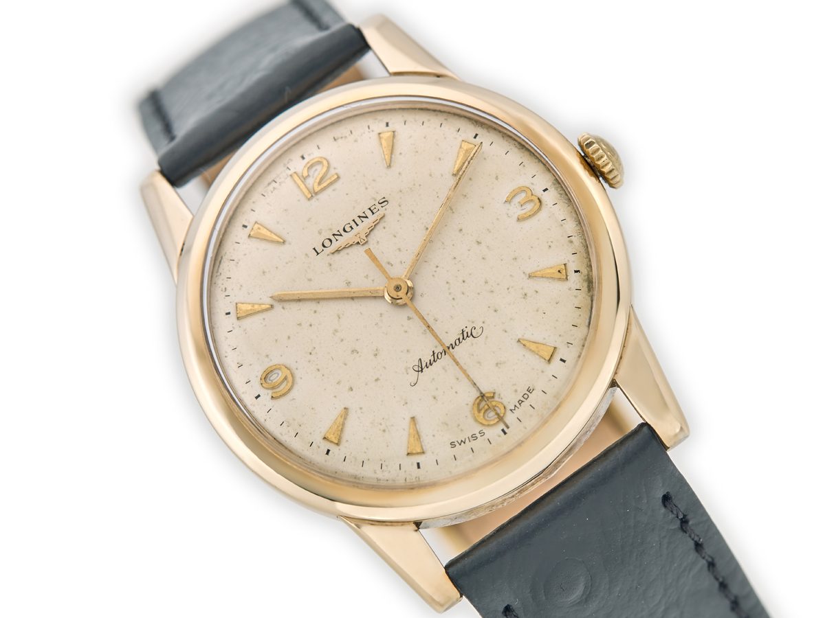 Longines Automatic Cal.22AS 9ct 1959 Vintage Gold Watches
