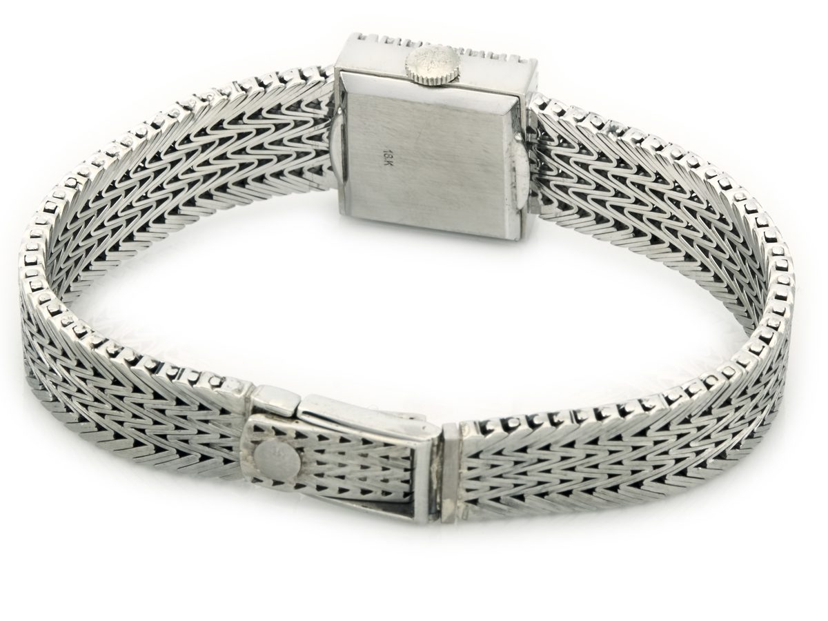 Solid white hotsell gold watch