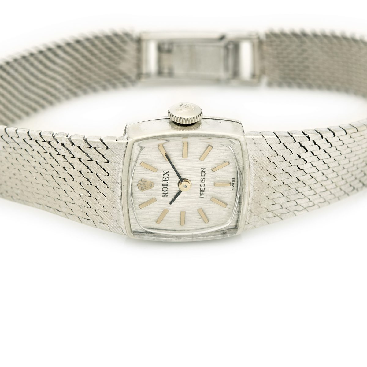 Ladies Rolex Precision Cal.1400 9ct White Gold 1972