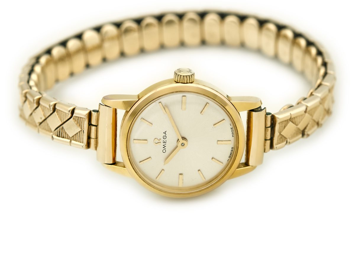 Ladies Omega Cal.483 Gold Plated c1967 Vintage Gold Watches