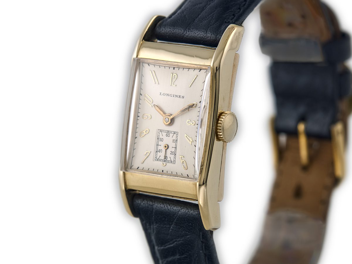 Longines Tank Case 14ct c1943 | Vintage Gold Watches Longines Tank Case 14ct c1943 | Vintage Gold Watches