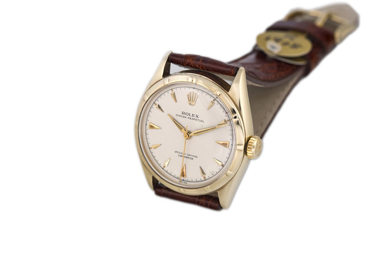Rolex Oyster Perpetual Bubbleback Automatic 10ct 1951