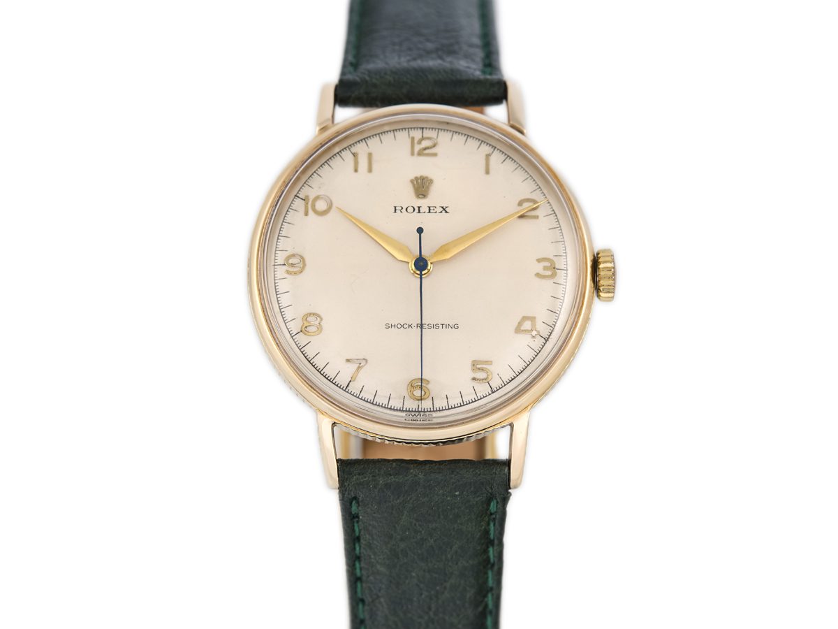 Rolex Precision Coin Edge Cal.1210 9ct 1959 | Vintage Gold