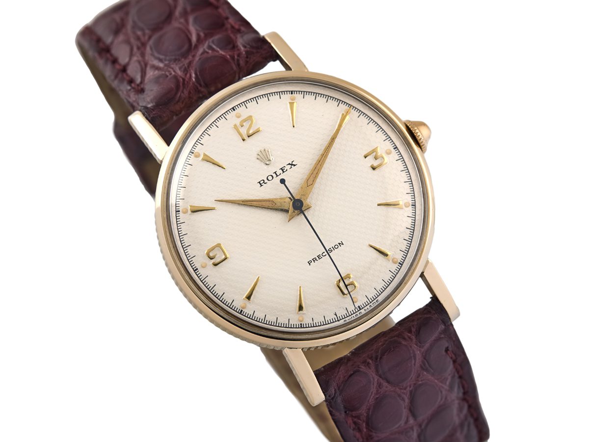 Rolex Precision Coin Edge Cal.1210 9ct 1956 - 2 | Vintage