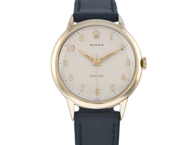 Rolex Precision Cal.710 9ct 1954 | Vintage Gold Watches
