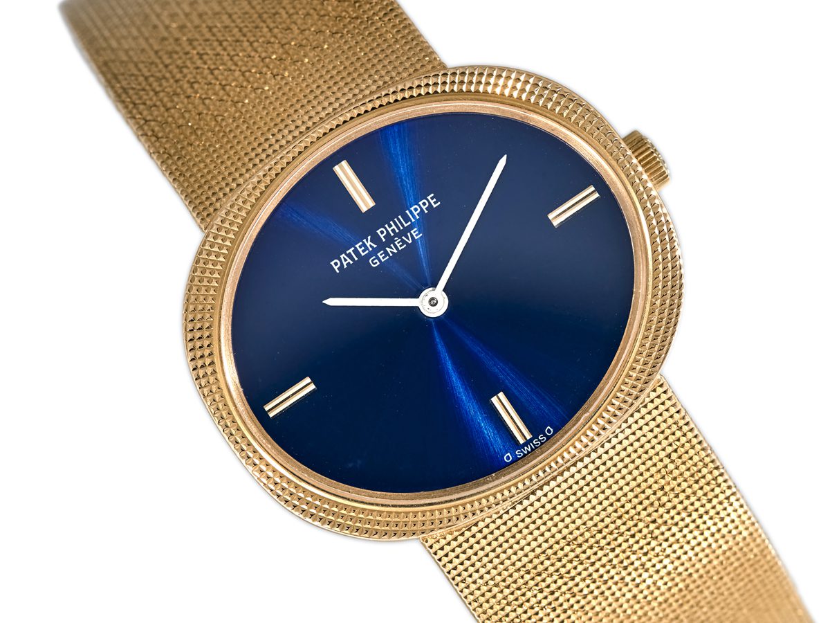 Patek philippe ellipse 18k gold hotsell
