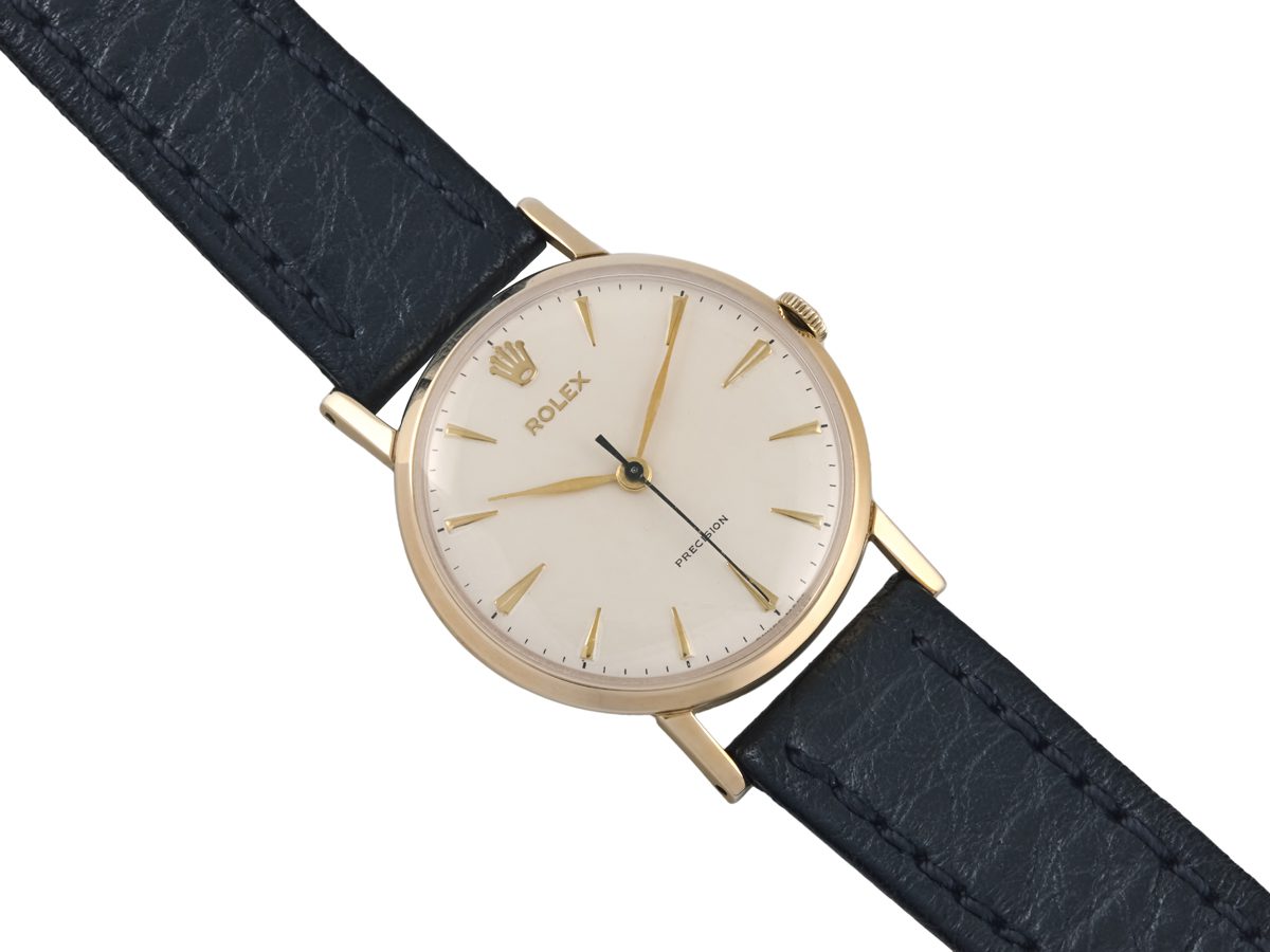 Rolex Precision Cal.1210 9ct 1962 | Vintage Gold Watches