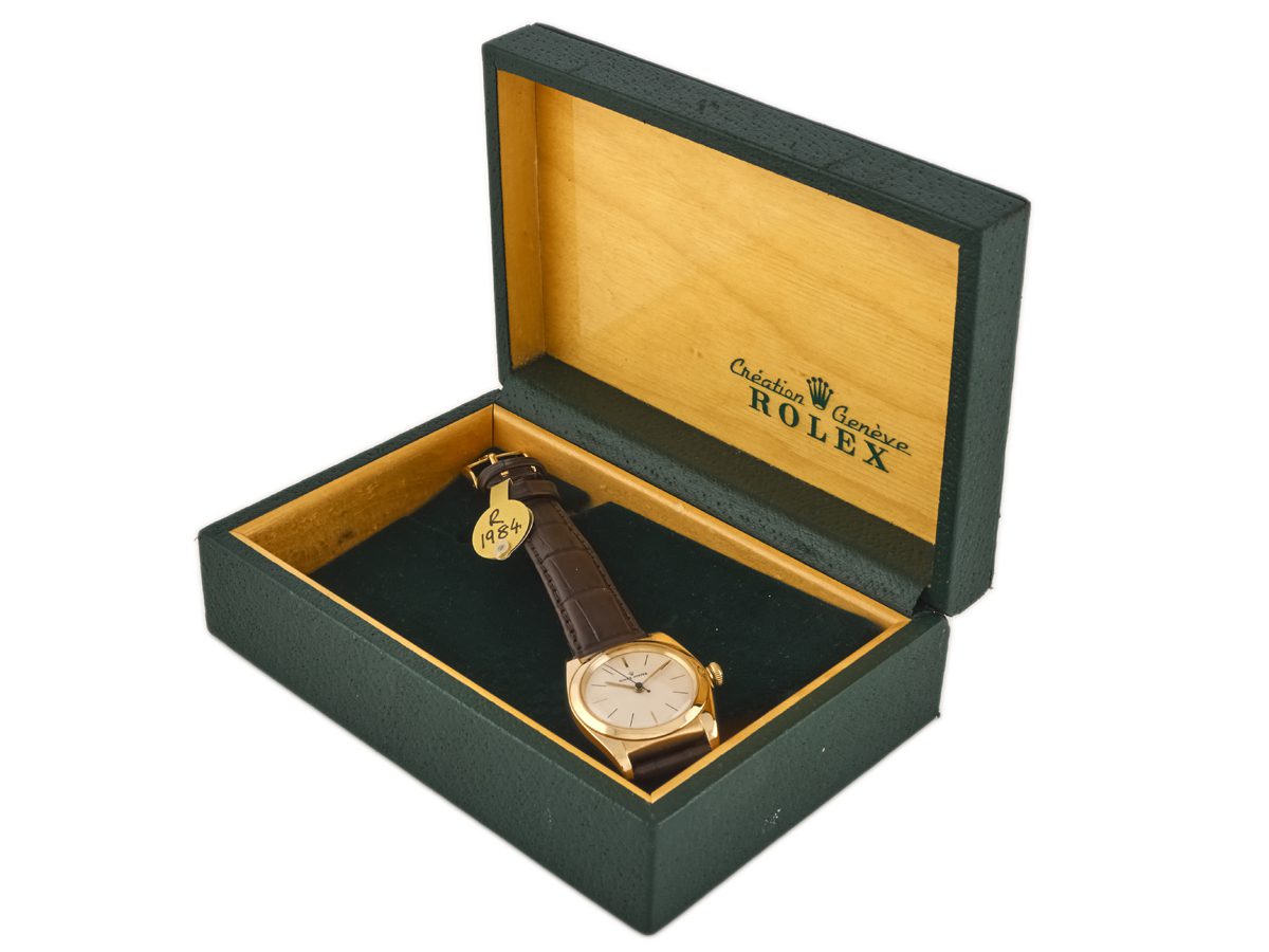 Rolex Oyster Bubbleback Ref.3131 18ct 1946 | Vintage Gold
