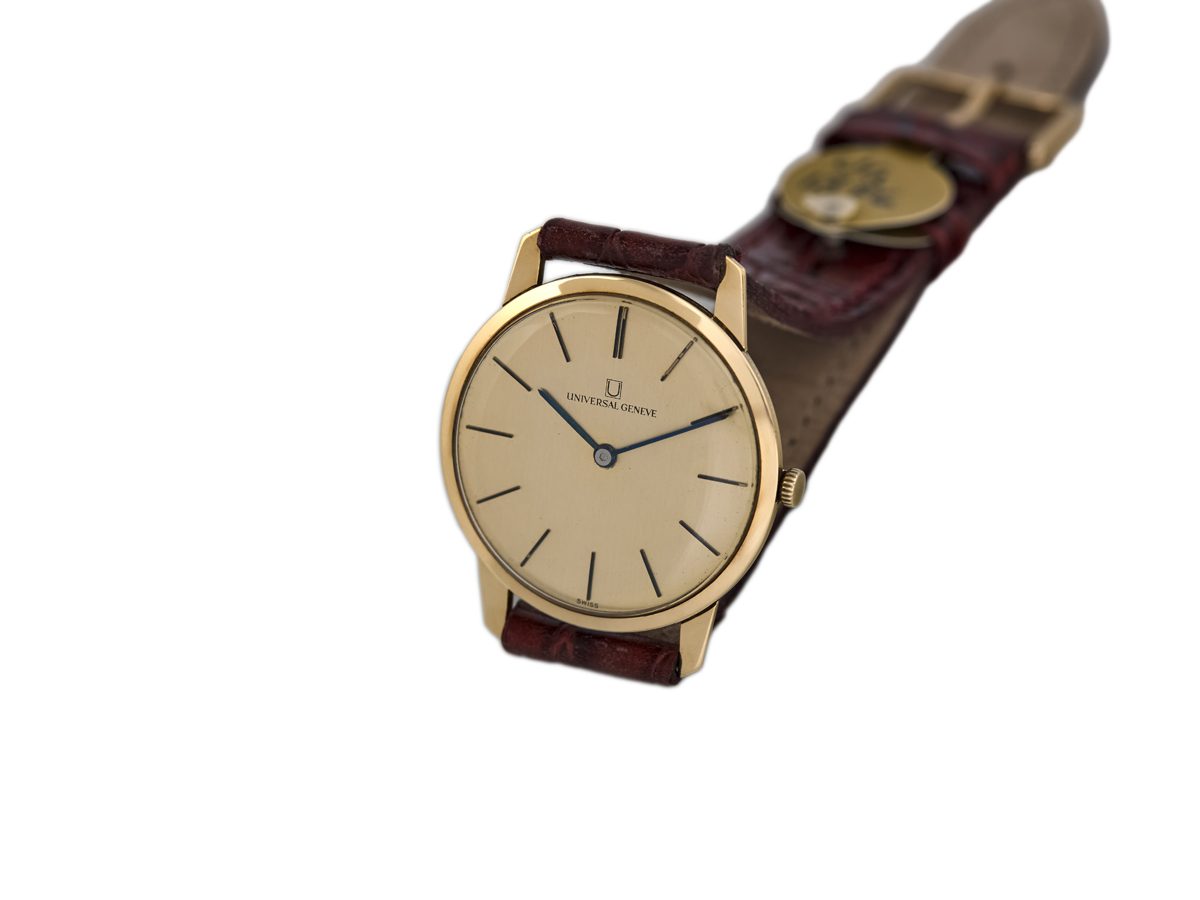 Universal Geneve Cal.42 18ct c1972 | Vintage Gold Watches