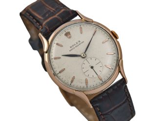Rolex Precision 18ct 1958 36mm, Oversize | Vintage Gold Watches