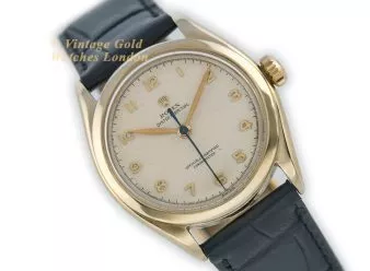 Rolex Oyster Perpetual Datejust 18KT Yellow Gold 1950's Watch – Van Rijk