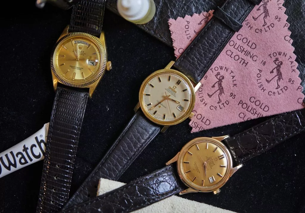 Servicing Repairs Restoration Vintage Gold Watches