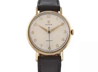 Classic Rolex Precision Cal.1210 18ct 1954 | Vintage Gold