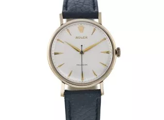 Rolex Precision solid gold bracelet watch vintage ca 1960
